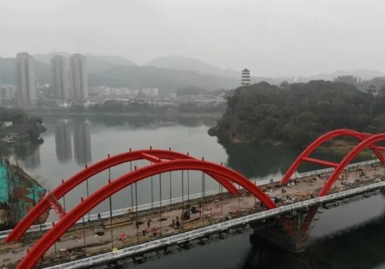三明永安北大桥加固工程即将完工，正在准备撤场！